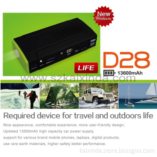 Kxd Emergency Car Portable Battery Jump Starter